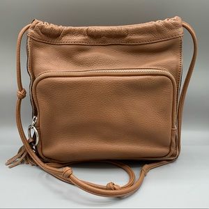 Sanctuary Leather Tassel Crossbody